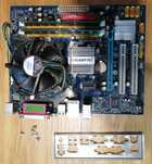 Płyta Główna Gigabyte GA-G31M-S2L + procesor +chłodzenie + 3GB Ram