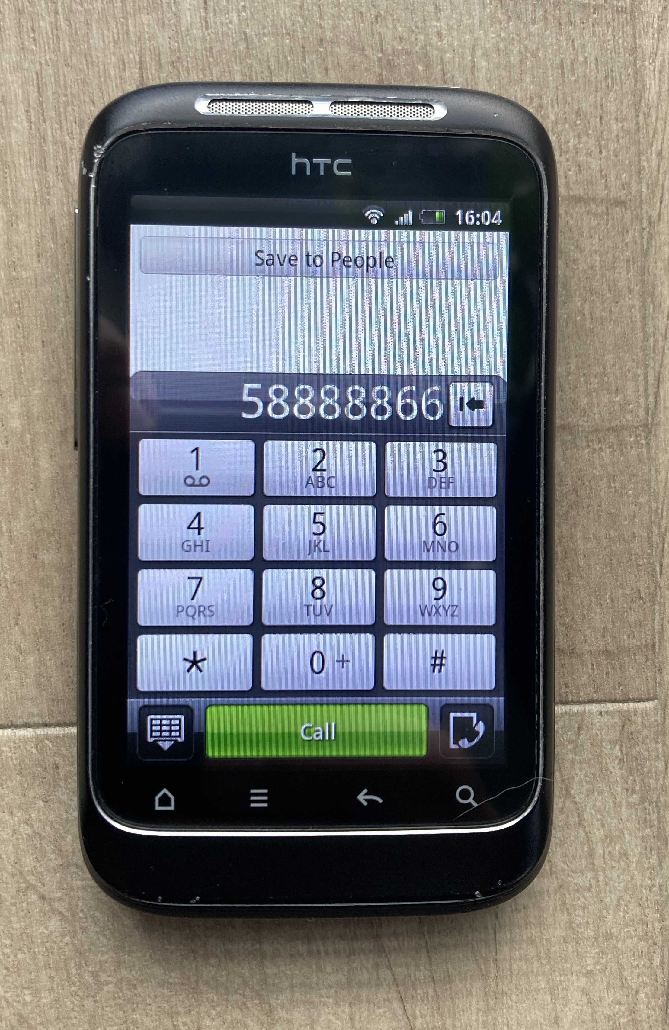 HTC Wildfire S A510e PG76100 Smartfon Czarny