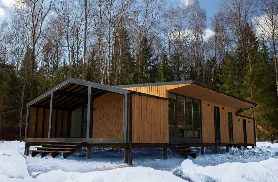 модульные деревянные дома для постоянного проживания