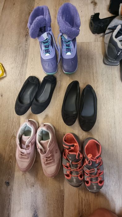 Buty, baletki, adidasy, sniegowce r. 32/33