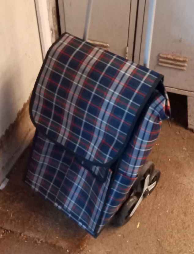 Carro compras 3 rodas