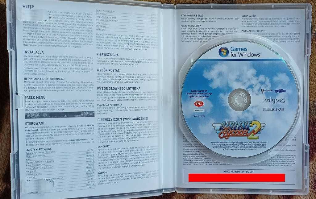 Airline Tycoon 2 PC DVD PL Games for Windows