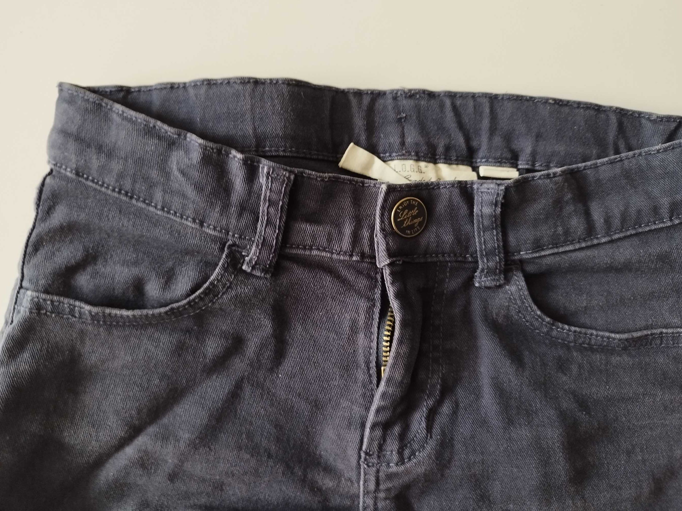 Spodenki jeansowe z koronką H&M rozm. 128