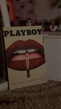 Картина акрилом “Playboy”