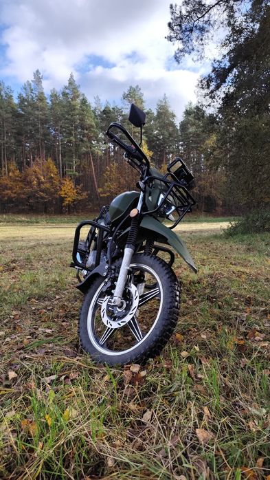 Romet ADV 125 – 2024, tylko 814 km, jak nowy, kolor zielony