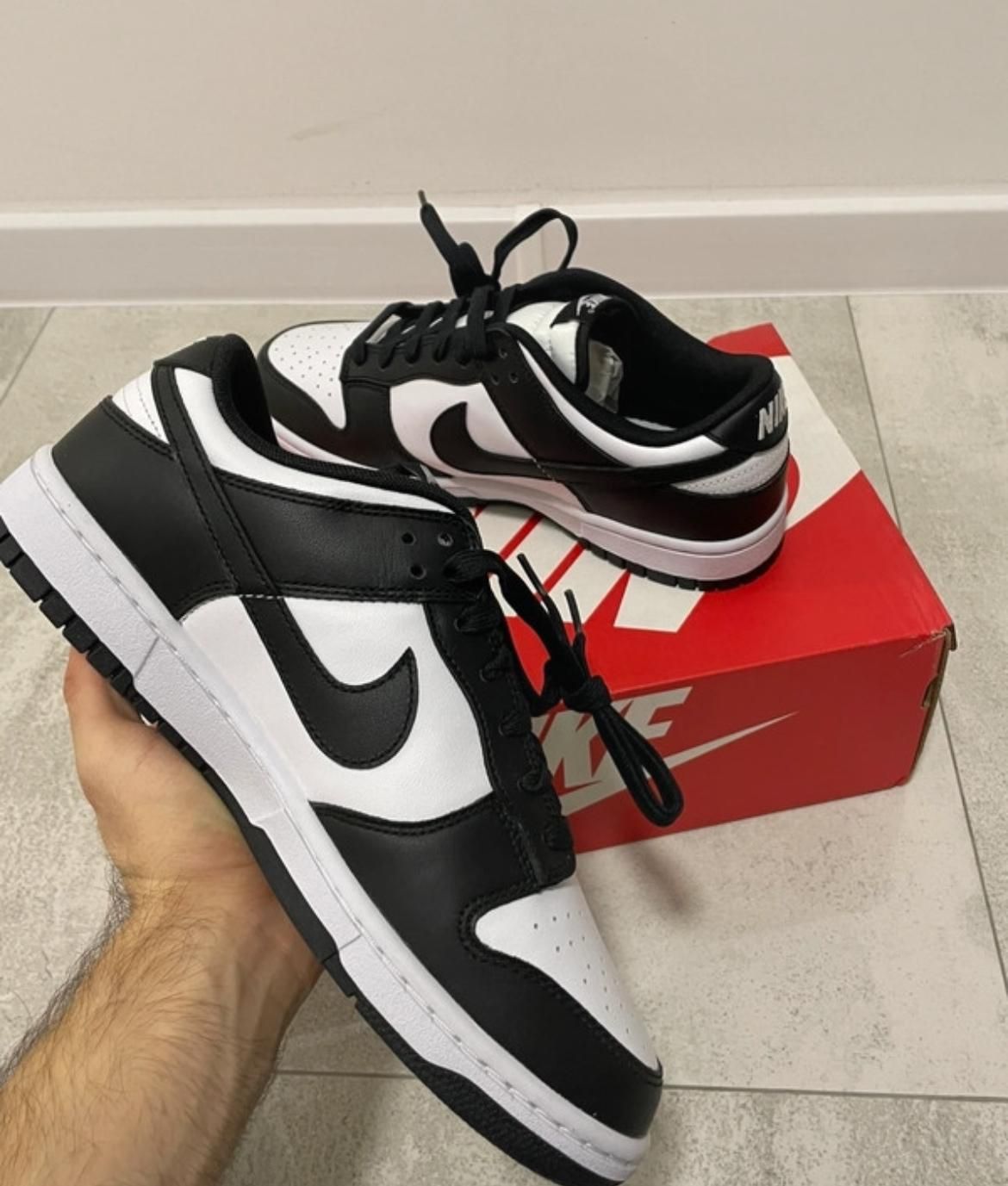 NIKE DUNK LOW czarno biale klasyczne nike dunk popularne męskie nowe