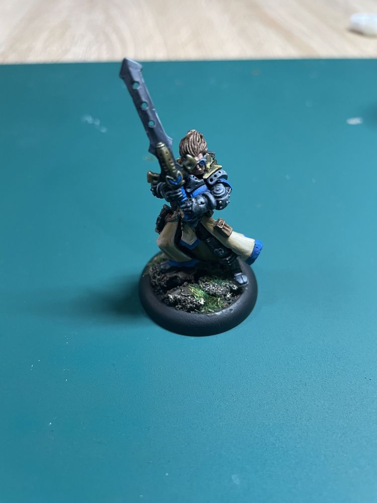 Warmachine Cygnar Commander Coleman Stryker unikat