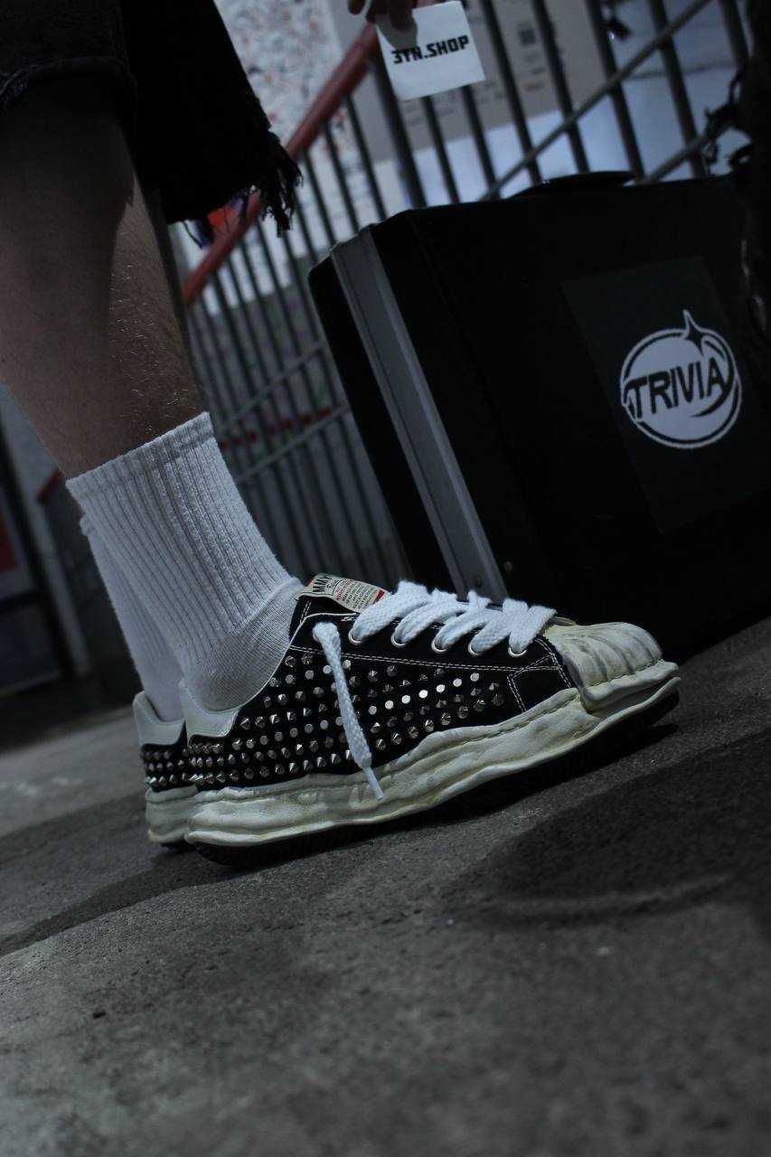 Кеди MMY STUDDED Maison Mihara Yasuhiro с шипами кросівки кроссовки