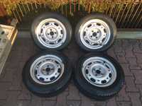 Felgi stalowe VW Audi Skoda 14" 4x100 z oponami