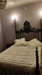 Cama antiga madeira escura d.maria