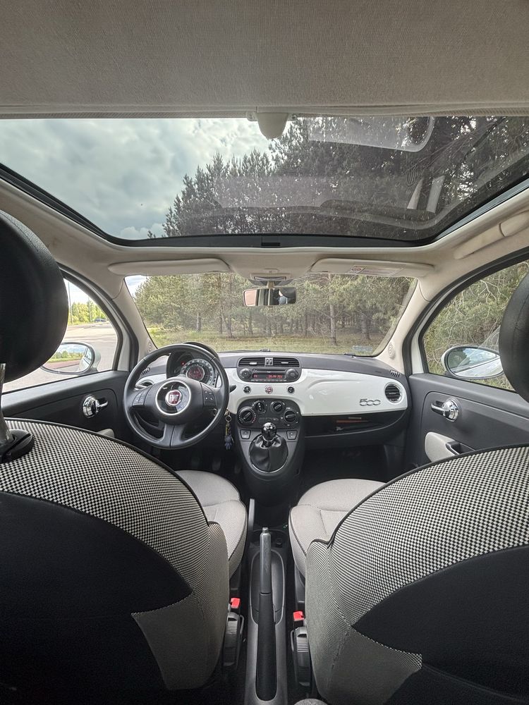 Fiat 500 Alu/Ks.serwisowa/Panorama