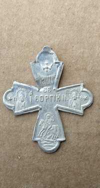 Крестик серебро 17 век.