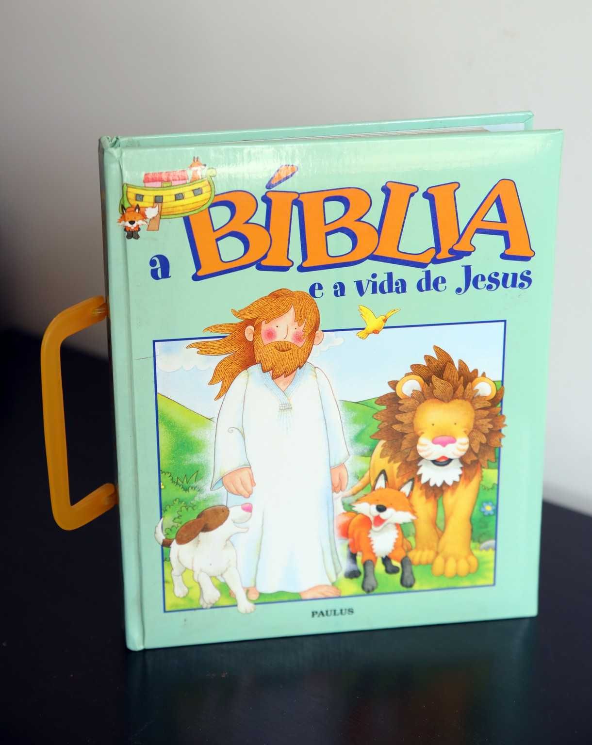 Livro infantil Biblia e a vida de Jesus