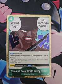 One Piece Card Game You Ain't Even Worth Killing Time Op06-039