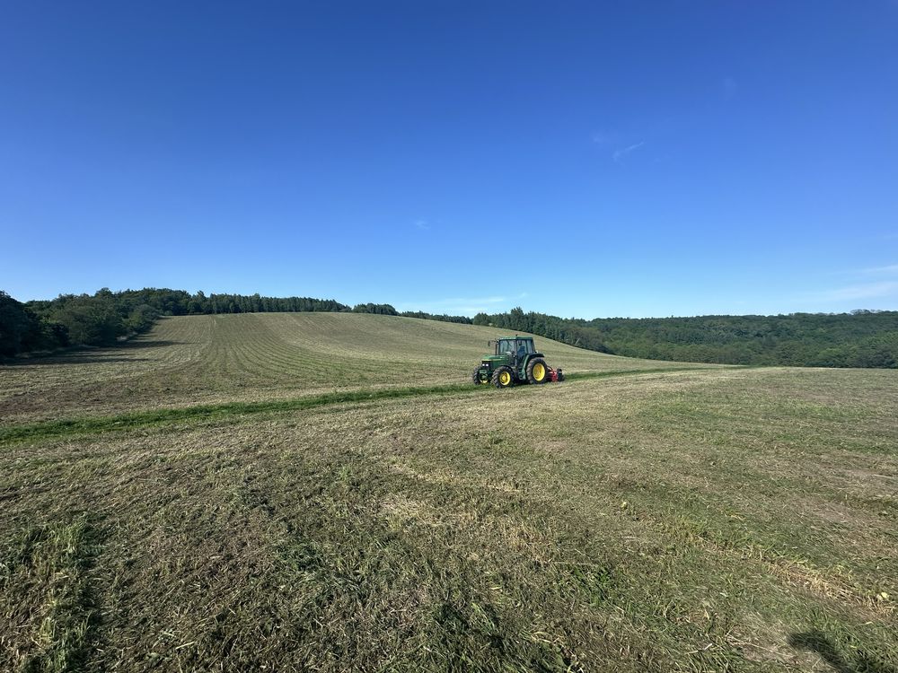 Koszenie trawy, nieużytkow kosiarką bijakową, karczowanie, mulczowanie