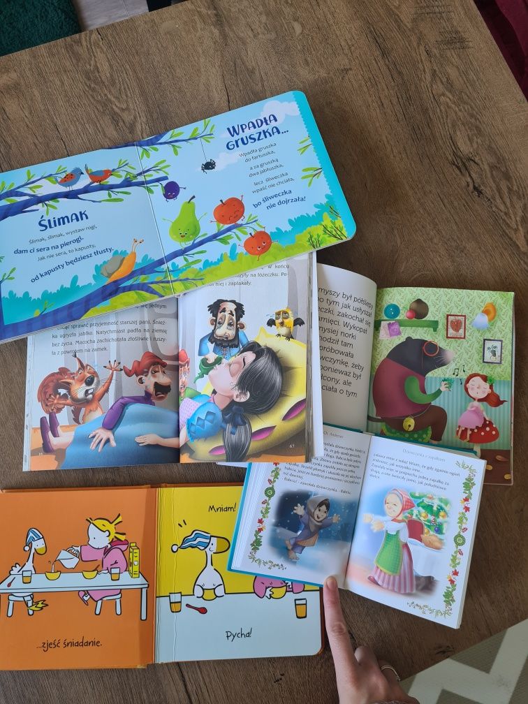 Baśnie z czterech stron świata ulubione wierszyki Calineczka