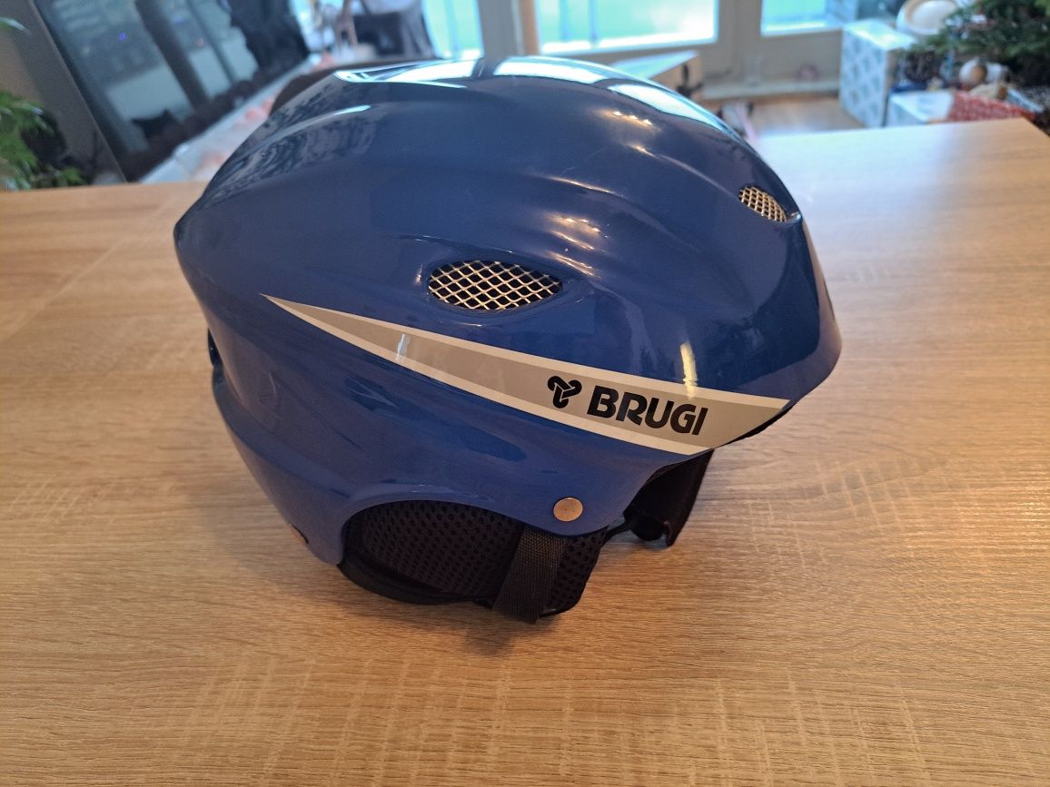 Kask narciarski BRUGI rozmiar XS 51-52 cm.