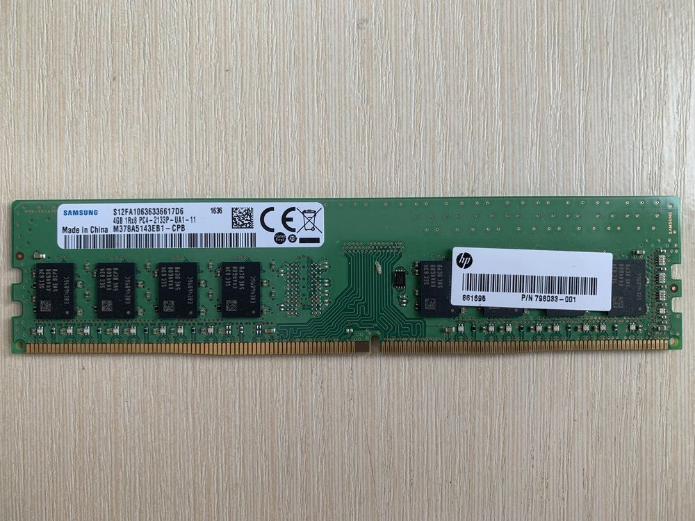 Оперативна памʼять Samsung DDR4 4Gb 1Rx8 PC4 2133P