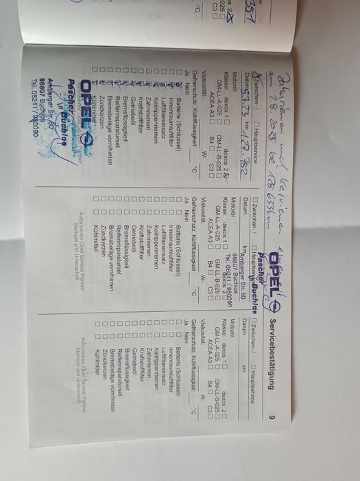 Opel Zafira 1.8 7-osobowy