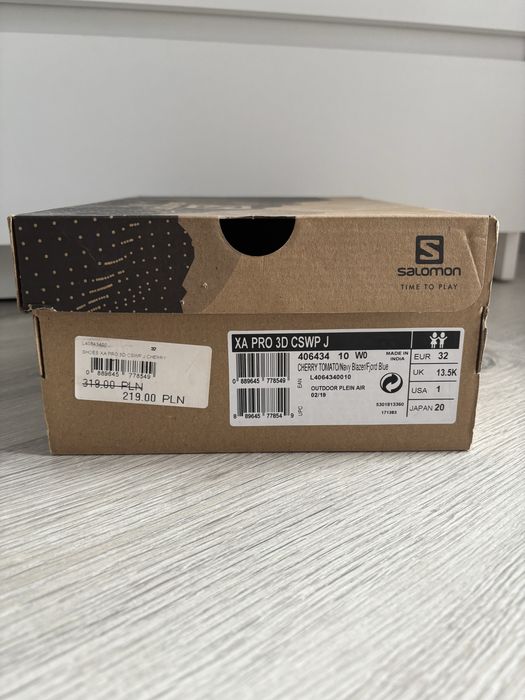 Buty chłopięce Salomon rozmiar 32