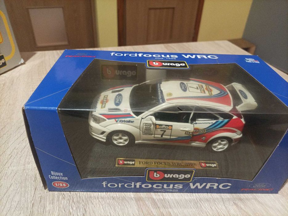 Ford Focus WRC Bburago skala 1:24