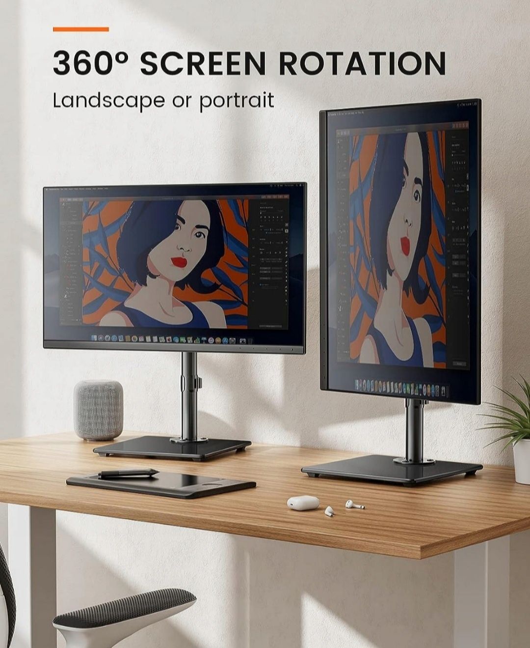 Podstawa monitora do 32" ErGear 8K