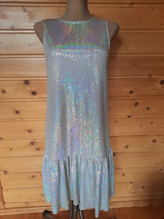 Oddam sukienkę cekinowa brokatowa Andrzejki Sylwester