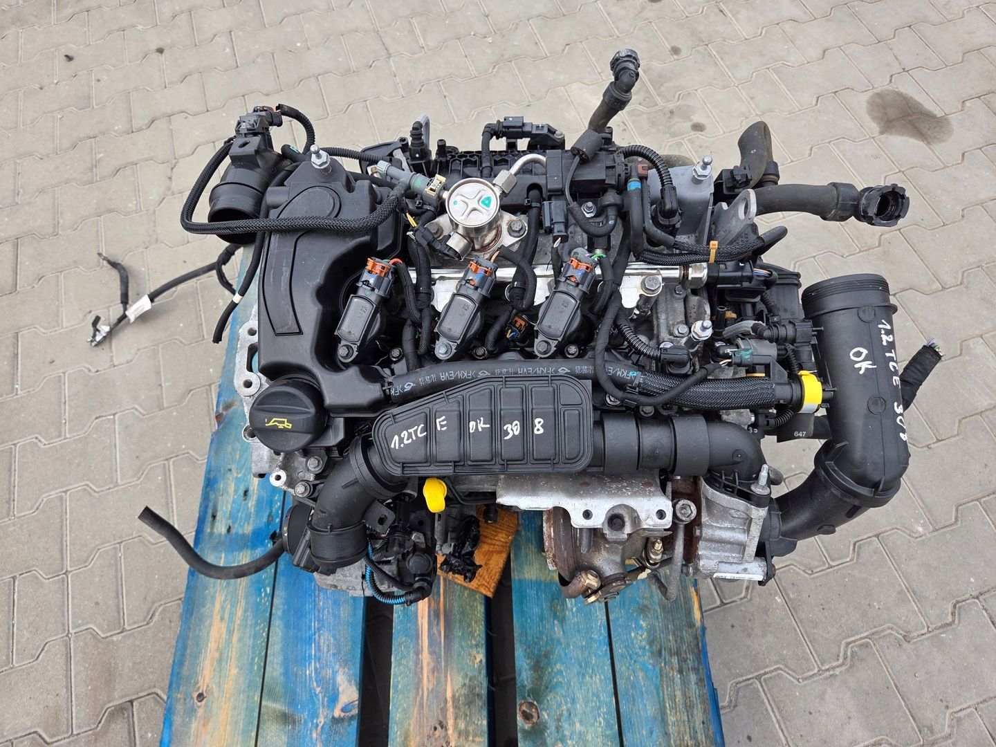 PEUGEOT 2008 308 208 SILNIK 1.2 THP KPL PRZEBIEG 77 TYS KM 10XT18 HN02