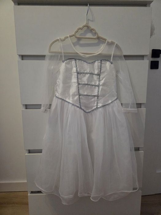 Strój sukienka śnieżynka