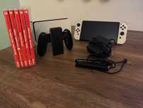 Nintendo Swich Oled + 5 gier