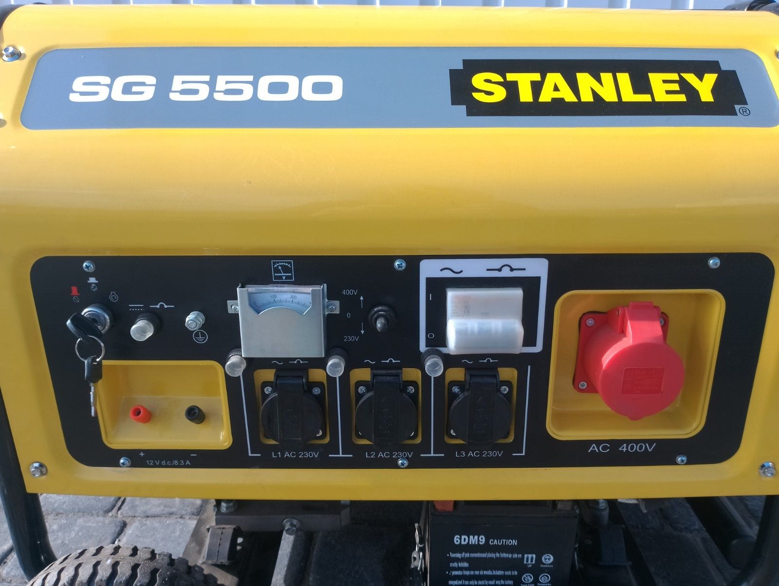 Бензиновий генератор Stanley SG5500 (5,5 кВт)