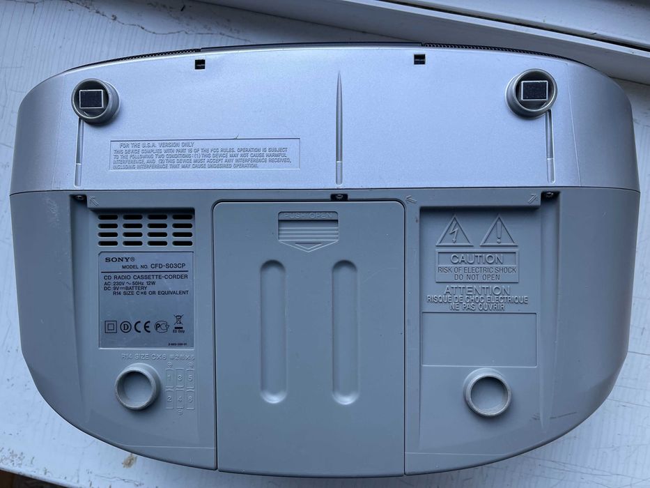 Магнітола Sony CFD-S03CP (CD/MP3, Radio, Cassette-corder)