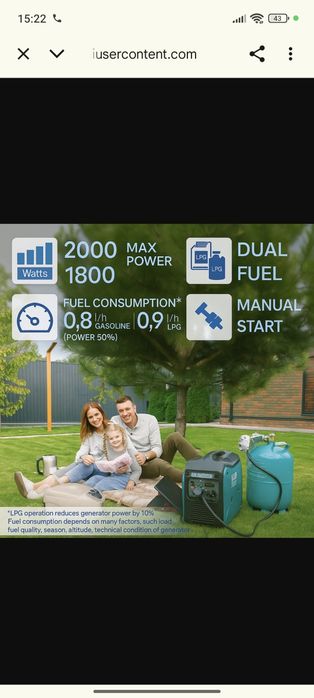 ГАЗ-БЕНЗИН інверторний генератор Konner & Sohnen KS 2100 iG S