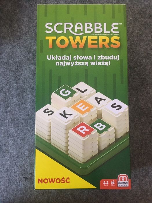 Scrabble towers-gra planszowa