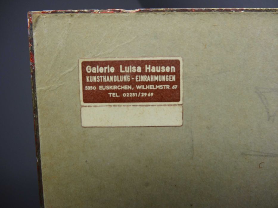 Obraz starego miasta 1953