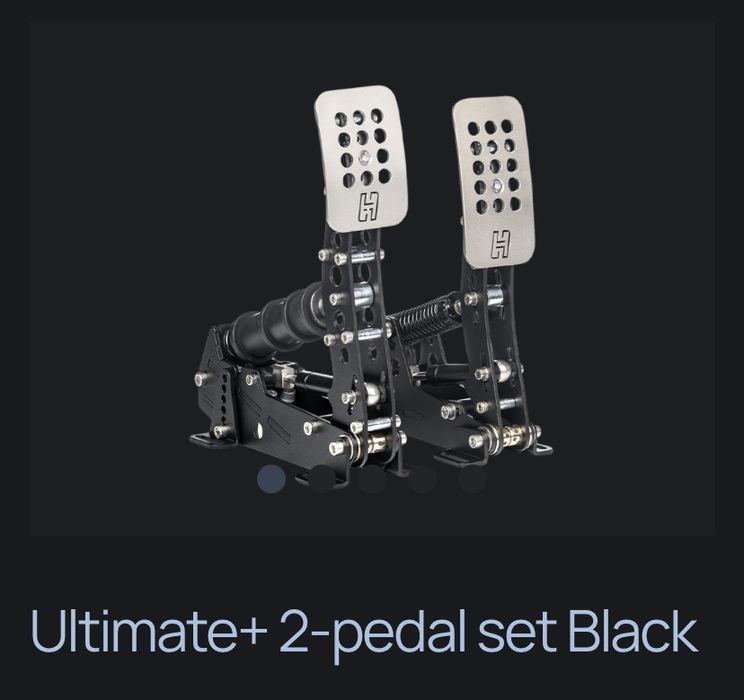 Pedais Sim Racing Ultimate+ 2-pedal set Black ou Silver