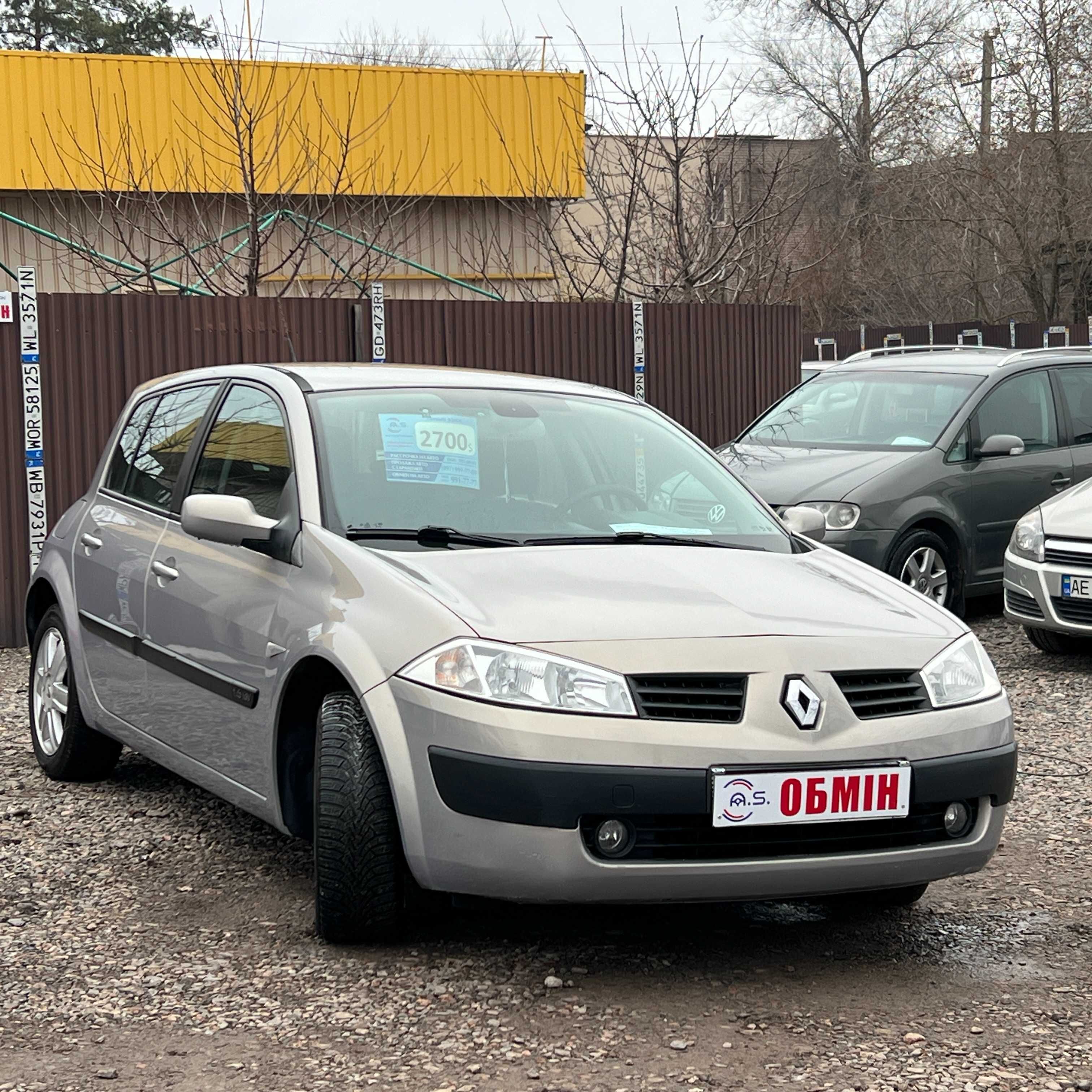 Продам Renault Megane 2003 рік можлива розстрочка,кредит,обмін!