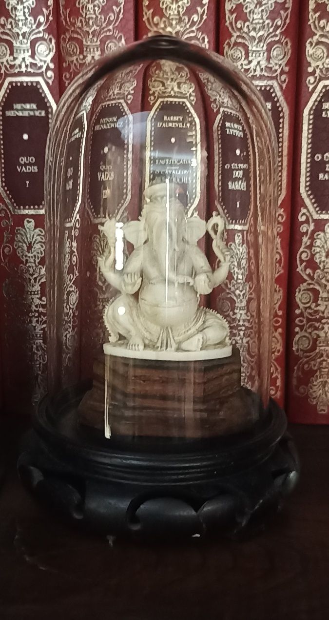 India - Magnífica escultura de Ganesh - Séc. XIX