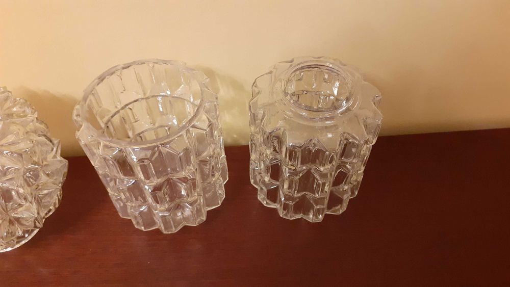 Globos vidro opalino antigos--vintage art Déco