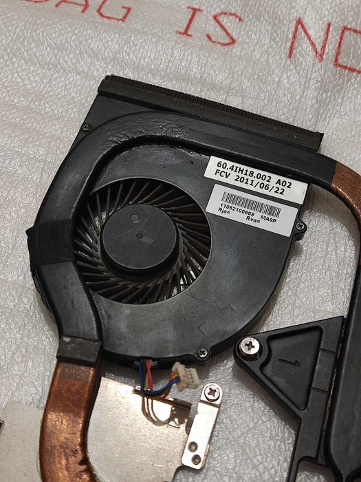 Система охолодження – Lenovo B570/B570e/B575/V570/V570C/V575/Z570/Z575