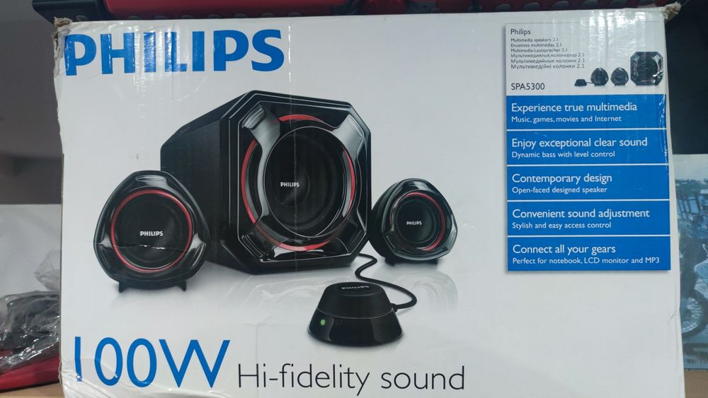 Colunas Philips 100w