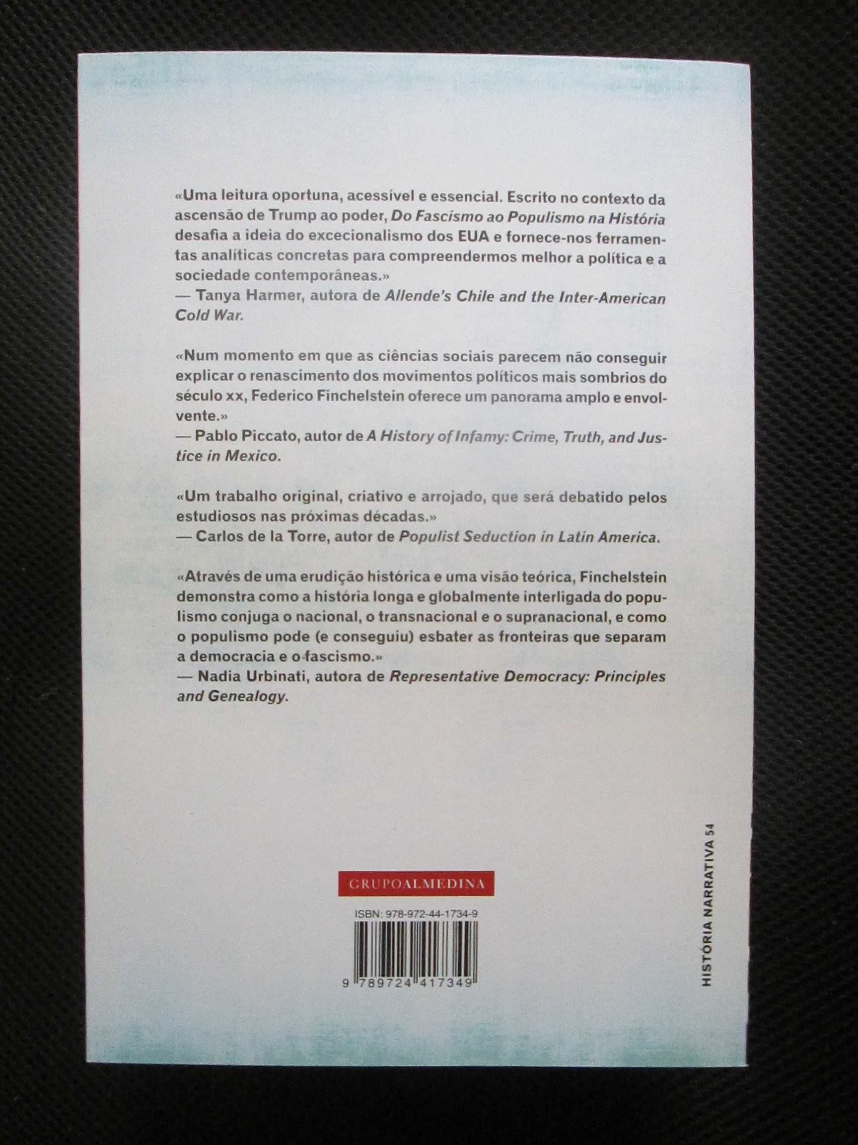 Do Fascismo ao Populismo na História, Federico Finchelstein