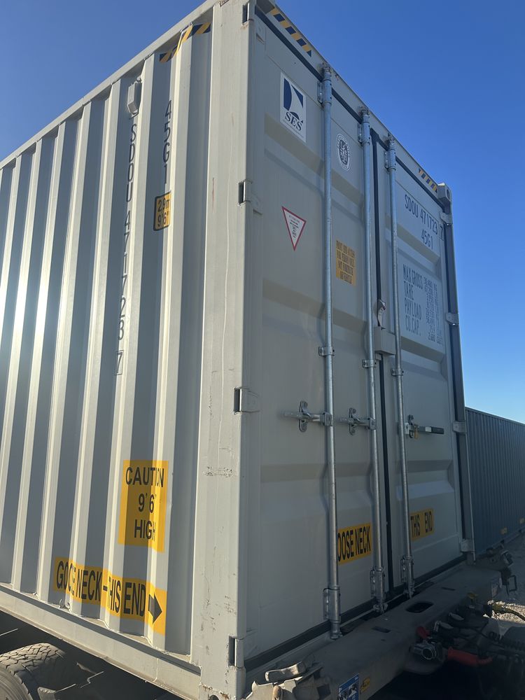 Kontener Morski 40hc double door podwojne drzwi