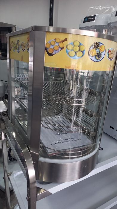 Vitrine aquecida para pastelaria
