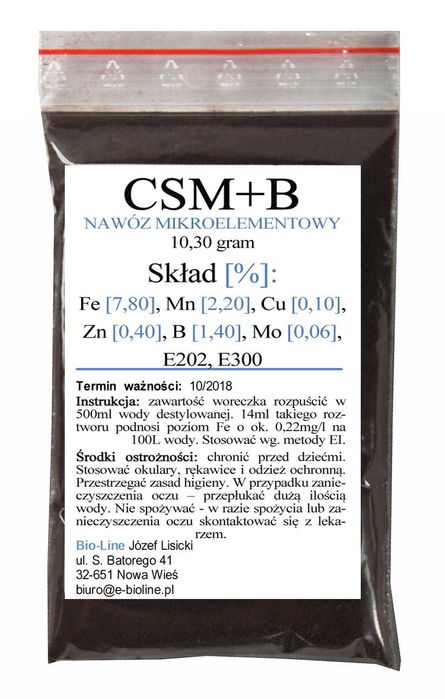 CSM+B sucha mieszanka chelatowanych mikroelementów