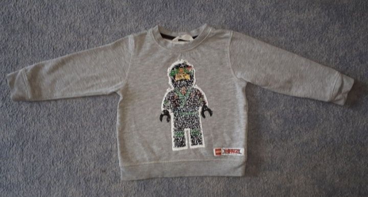 H&M 2 x bluza i t-shirt lego ninjago rozmiar 104