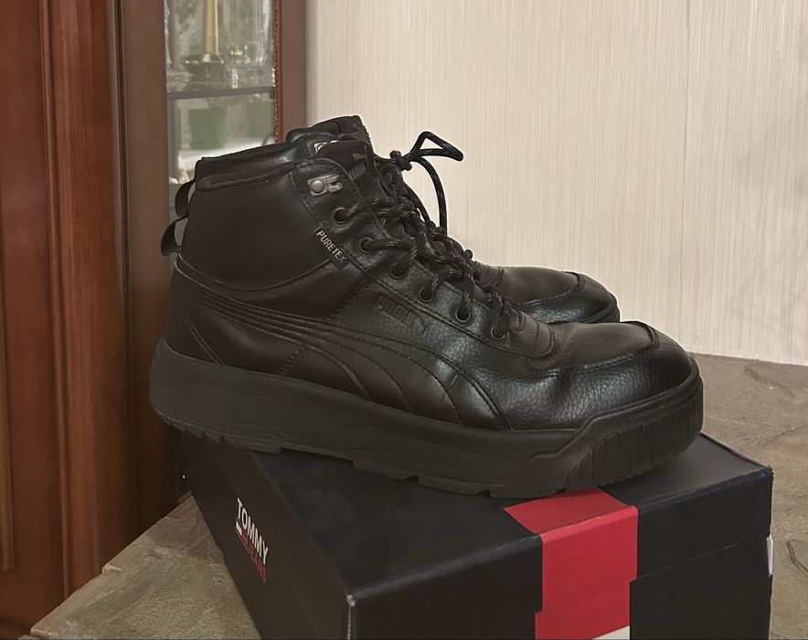шкіряні кросівки черевики ботинки чоловічі (кеди) Puma PURETEX