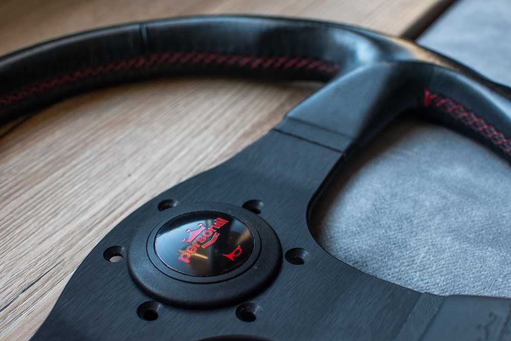 oryginalna skórzana kierownica Nardi Personal BLITZ 350mm z Japonii !