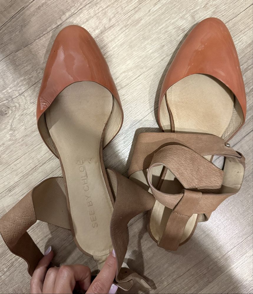 Продам балетки босоніжки see by chloe оригінал