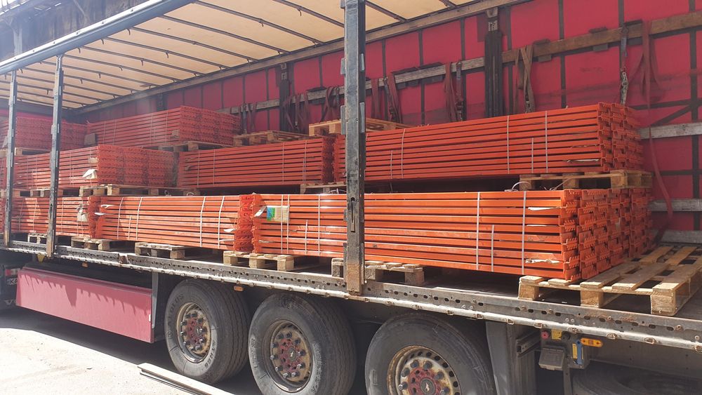 Стелажі палетні б/у, стелажі для б/в та нові